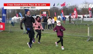 VIDÉO. Cross Ouest-France Pays de la Loire : échauffement avant le cross des familles 