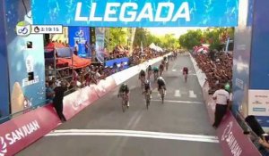 Tour de San Juan 2023 - La 1ère étape avec la victoire de Sam Bennett, Michael Morkov 2e, Giacomo Nizzolo 3e !