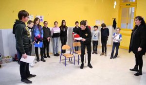 La Capelle: les élèves du théâtre de l'école du Sacré Cœur font leurs répétitions