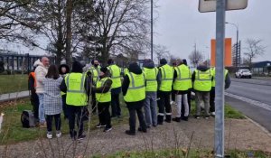 Les salariés d'Adecco Outsourcing en grève à Amiens