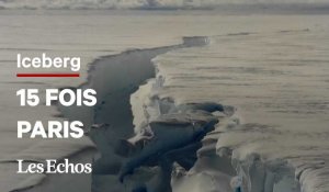 Cet iceberg 15 fois plus grand que Paris s'est détaché de la banquise antarctique