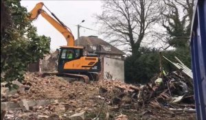 Hazebrouck : le squat de la rue du Milieu démoli