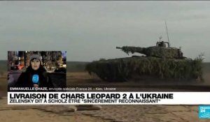 Livraison de chars allemands : l’Ukraine réagit
