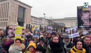 #FreeOlivierVandecasteele: plusieurs centaines de personnes mobilisées à Bruxelles
