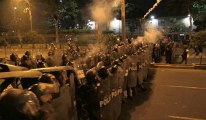Pérou : affrontements entre police et manifestants anti-gouvernement