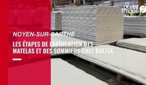 Comment sont fabriqués vos matelas chez Bultex à Noyen-sur-Sarthe ?