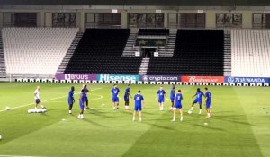 Foot - Coupe du monde Qatar 2022 - entraînement équipe de France - toro endiablé 28 novembre avant la Tunisie