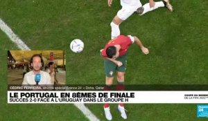 Mondial-2022 : Le Portugal qualifié en huitièmes de finale après sa victoire face à l'Uruguay