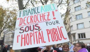 A Paris, des psychiatres hospitaliers dénoncent un secteur public "en crise"