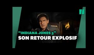 « Indiana Jones 5 » avec Harrison Ford se dévoile dans une première bande-annonce explosive