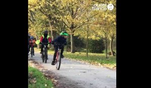 VIDÉO. A l'école du savoir rouler à vélo à Orée d'Anjou