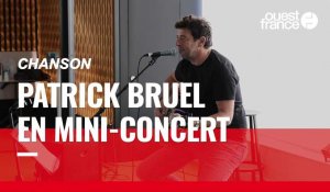 VIDÉO. Patrick Bruel en concert privé à Ouest-France