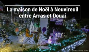 La maison de Noël à Neuvireuil entre Arras et Douai