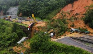 Brésil : un glissement de terrain fait au moins deux morts et des dizaines des disparus