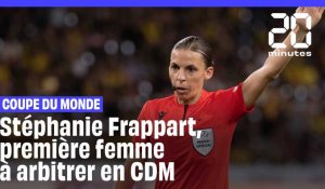 Qui est Stéphanie Frappart, première femme à arbitrer en Coupe du monde masculine