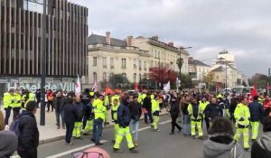 VIDÉO. A Angers, la grogne des agents municipaux prend de l’ampleur