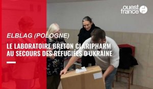VIDÉO. Cette PME bretonne au secours des réfugiées d'Ukraine en Pologne avec des produits d'hygiène intime