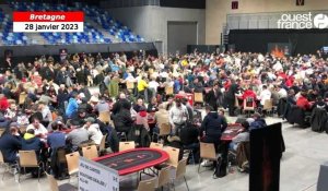 VIDÉO. À Rennes, 743 joueurs participent à l’un des plus grands tournois de poker de France