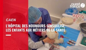 VIDÉO. A Caen, l'hôpital des nounours aide les enfants à lutter contre la peur du docteur