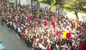 Thaïlande: rassemblement anti-junte devant l'ambassade de Birmanie pour les 2 ans du coup d'État