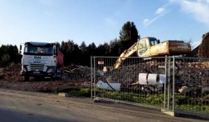 Marles-les-Mines : la friche au croisement des rues Vaillant-Couturier et Bruxelles a été détruite