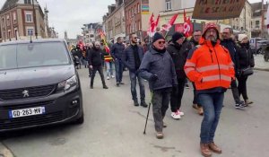Réforme des retraites : des milliers de personnes défilent à Cambrai mardi 31 janvier