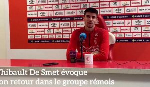 Thibault De Smet avant Reims - Lorient