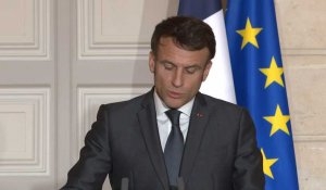 Macron assure Zelensky de sa volonté de poursuivre "l'effort" de livraison d'armes