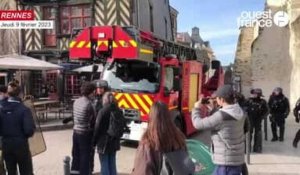VIDÉO. Après les gendarmes, les pompiers interviennent salle de la Cité à Rennes