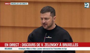 Zelensky à Bruxelles: "L’Europe est notre maison"