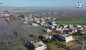 Séisme en Syrie: un village inondé après l'effondrement d'un barrage