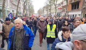 Calais: quatrième manifestation contre la réforme des retraites