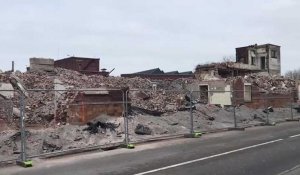 Linselles : l’usine Peaudouce presque totalement détruite