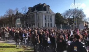 VIDEO. Entre 13 000 et 17 000 manifestants à Angers contre le projet de réforme des retraites 