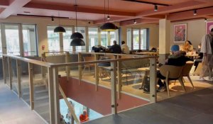L'enseigne de café, Starbucks, a ouvert sa boutique en centre ville d'Amiens jeudi 23 février en matinée