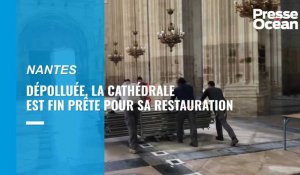 VIDEO. Dépolluée au plomb, la cathédrale de Nantes fin prête pour sa restauration