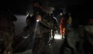 Antakya: journalistes et militaires après le nouveau séisme de magnitude 6,4 dans le sud