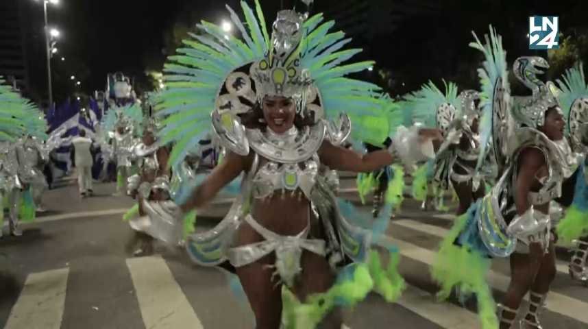 Carnaval de Rio : les défilés de retour après deux ans d'absence