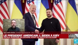 En direct : À Kiev, Joe Biden apporte son soutien à l’Ukraine et annonce des sanctions à venir