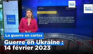 Guerre en Ukraine : la situation au 14 février 2023, cartes à l'appui