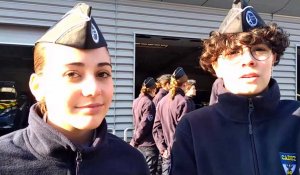 La nouvelle promotion des Cadets de l'Oise a revêtu l'uniforme avec fierté