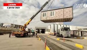 VIDÉO. Lactalis livre des mobile homes pour héberger ses salariés en Turquie victimes du séisme