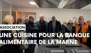 Découvrez la nouvelle cuisine pédagogique de la Banque alimentaire de la Marne