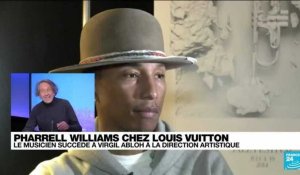 Pharrell Williams chez Louis Vuitton : le musicien succède à Virgil Abloh à la direction artistique