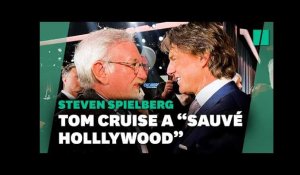 Steven Spielberg remercie Tom Cruise d’avoir sauvé le cinéma avec « Top Gun : Maverick »