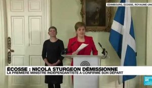 Écosse : la Première ministre Nicola Sturgeon annonce sa démission
