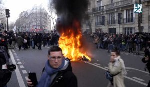  Retraites: 500.000 manifestants à Paris, selon la CGT 