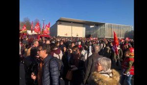 VIDÉO. Manifestation du 11 février : forte mobilisation en Sarthe