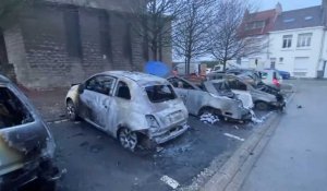 Boulogne : quatre voitures détruites dans un incendie dans la nuit