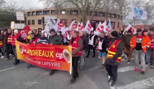 Manifestation contre la réforme des retraites à Chalons